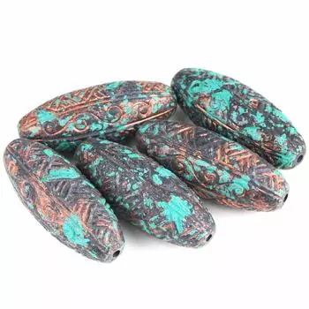 3431 Бусины декоративные, 40*16 мм, упак./5 шт., Astra&amp;Craft