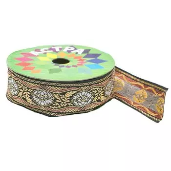 3529 Тесьма жаккардовая, 50 мм*16,4 м, 'Астра'