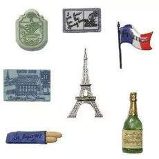 3577, Пуговицы-фигурки. Франция Dress It Up