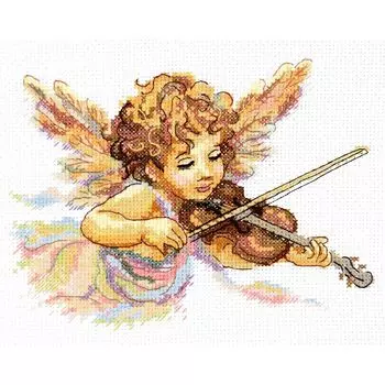 35-11 Набор для вышивания 'Чудесная игла' 'Тонкие струны любви', 18*13 см