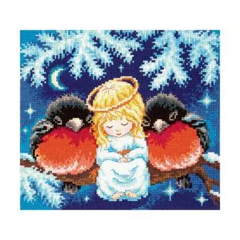 35-25 Набор для вышивания Чудесная игла 'Душевная теплота' 21*18см