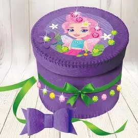 3619402 Шкатулка из фетра, набор для создания 'Фея'