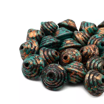 3623 Бусины декоративные, 14*10,5 мм, упак./28 шт., 'Астра'