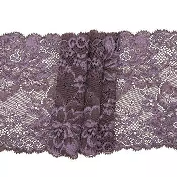 365 Кружево эластичное 17см*10м, винный