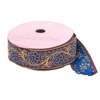 3705 Тесьма жаккардовая, 40 мм*16,4 м