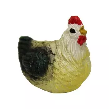 371256 Миниатюра Белая курочка 3*1,5*2,3см, Astra&amp;Craft