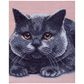 376-1 Канва с рисунком Матренин посад 'Британец' 20*25см (28*37 см)