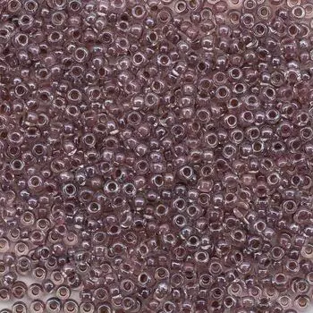 (38118) 331-19001-10/0 Бисер прозрачный с цветным центром 10/0, круг.отв., 20гр Preciosa