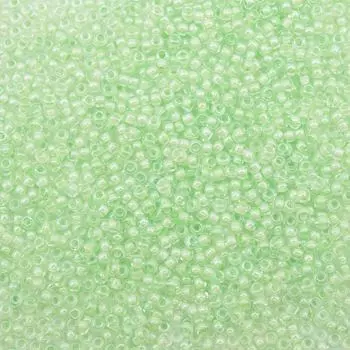 (38152) Бисер прозрачный с цв.центром 10/0, круг.отв., 50г, Preciosa