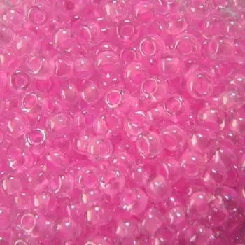 (38175) Бисер прозрачный с цв.центром 10/0, круг.отв., 50г, Preciosa