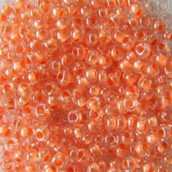 (38189) Бисер прозрачный с цв.центром 10/0, круг.отв., 50г, Preciosa