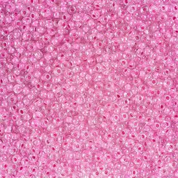 (38625) 331-19001-10/0 Бисер прозрачный с цв.центром и покрытием 10/0, круг.отв., 20гр Preciosa