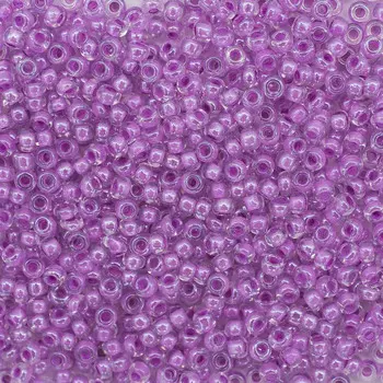 (38626) 331-19001-10/0 Бисер прозрачный с цв.центром и покрытием 10/0, круг.отв., 20гр Preciosa