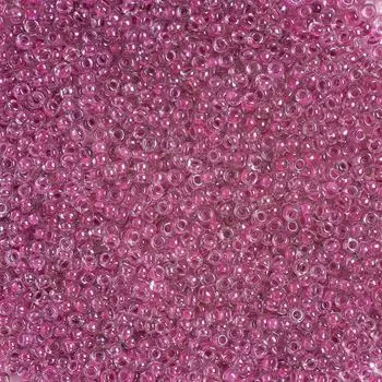 (38627) 331-19001-10/0 Бисер прозрачный с цветным центром 10/0, круг.отв., 20гр Preciosa