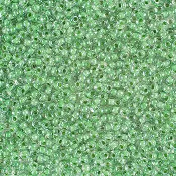 (38657) 331-19001-10/0 Бисер прозрачный с цв.центром и покрытием 10/0, круг.отв., 20гр Preciosa