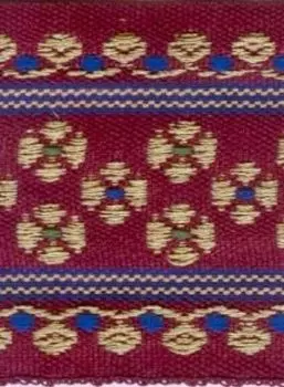 3867 Тесьма жаккардовая, 40 мм*16,4 м, 'Астра'