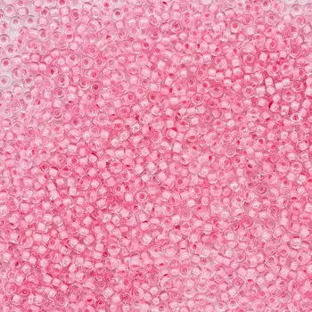 (38694) 331-19001-10/0 Бисер прозрачный с цв.центром и покрытием 10/0, круг.отв., 20гр Preciosa