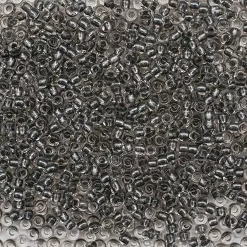 (38949) 331-19001-10/0 Бисер прозрачный с перламутр. цвет. центром 10/0, круг.отв., 20гр Preciosa