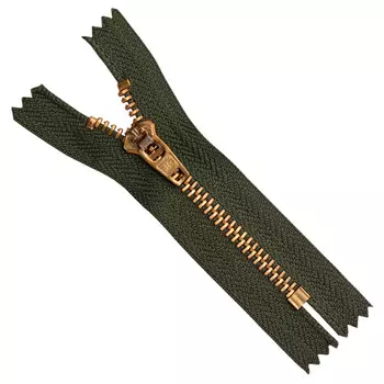 38976/08-3 Молния джинсовая 8см. хаки