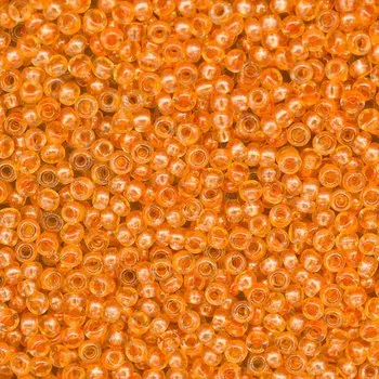 (38992) 331-19001-10/0 Бисер прозрачный с цветным центром 10/0, круг.отв., 20гр Preciosa