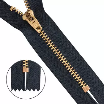 39001/10-3 Молния джинсовая 10см. син.