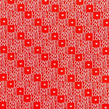 3903226 Бумага упаковочная крафтовая Love, 50*70 см