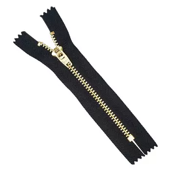 39032/12-3 Молния джинсовая 12см. черн.