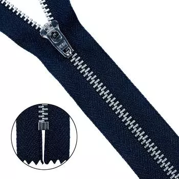 39111/16-Н Молния джинсовая 16см син.