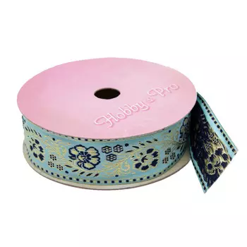 3962 Тесьма жаккардовая, 40 мм*16,4 м (9)