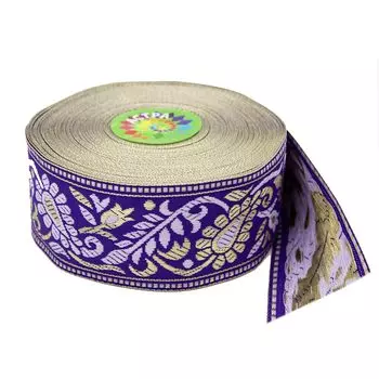 3968 Тесьма жаккардовая, 40 мм*16,4 м, 'Астра'