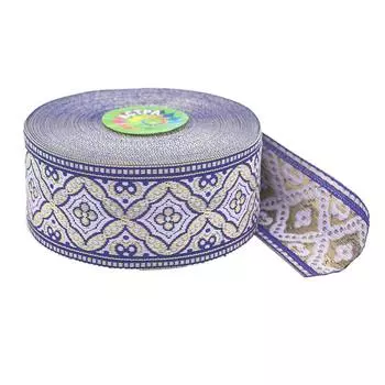 3972 Тесьма жаккардовая, 40 мм*16,4 м, 'Астра'