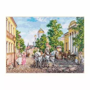 3-31 Набор для вышивания АЛИСА 'Тройка. Храм Христа' 45x31см