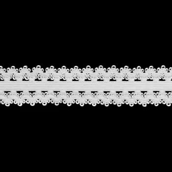 3AR080 Резинка ажурная 2см*50м (белый)