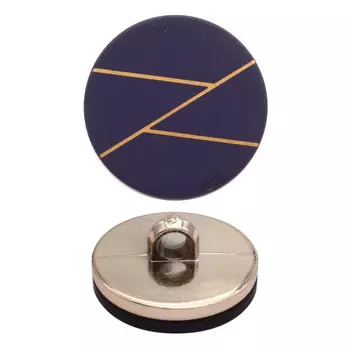 3AR1073 Пуговица на ножке 34L (т-синий)