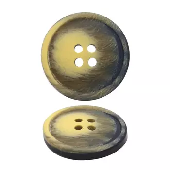 3AR1097 Пуговица на 4 пр. 40L (желтый)