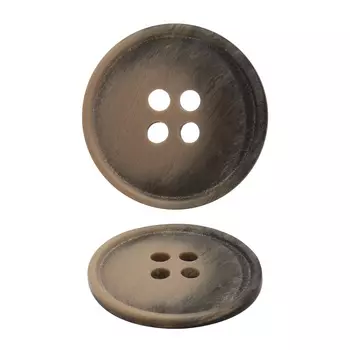 3AR1098 Пуговица на 4 пр. 32L (т-шоколад)