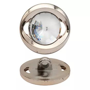 3AR1140 Пуговица со стекл. стразом 40L (TY1548 белый)