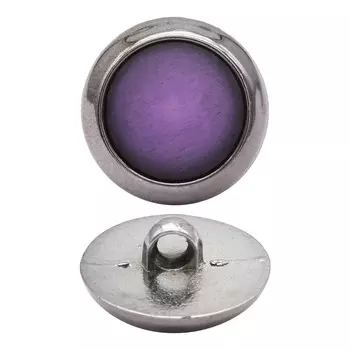 3AR1164 Пуговица на ножке 28L (фиолетовый)