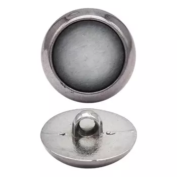 3AR1164 Пуговица на ножке 28L (серый)