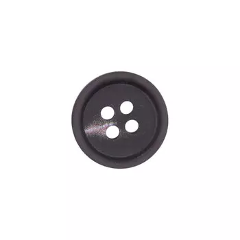 3AR157 Пуговица на прокол 24L (кофе)