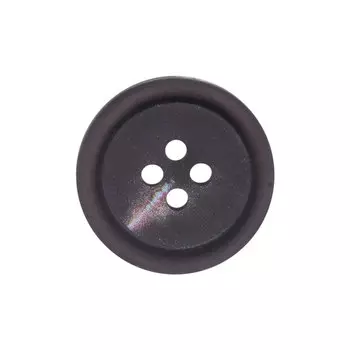 3AR158 Пуговица на прокол 34L (кофе)