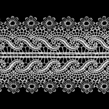 3AR179 Кружево гипюр 10,5см*13,72м (белый)