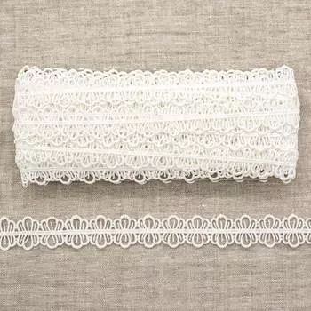 3AR205 Кружево матовое гипюр 2см*13,72м (белый)