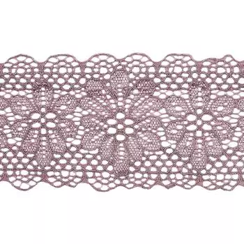 3AR250 Кружево эластичное 6см*13,72м (101 дымчато-серый)