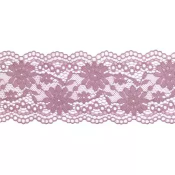 3AR270 Кружево эластичное 7см*13,72м (99 пыльно-розовый)