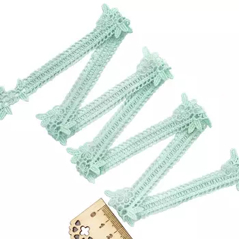 3AR330 Кружево матовое гипюр 3см*13,72м (136 мятный)