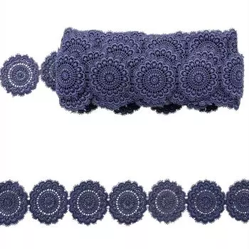 3AR787 Кружево матовое гипюр 5,5см*9,14м (240 лаванда)