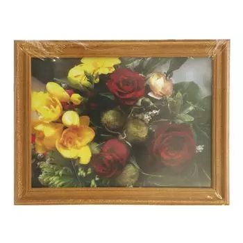 3N57 Рамка деревянная со стеклом, клен, 13*18 см
