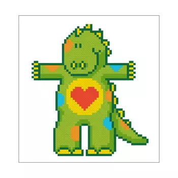 4048 Набор для вышивания 'Дракоша' 12х12 см