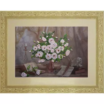 40510 Набор для вышивания бисером Краса и творчество 'Я Вам пишу.' 46,4*31,8 см